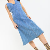 Denim Spot Midi Dress