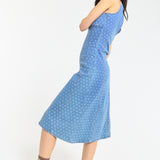 Denim Spot Midi Dress