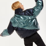 House of Holland Muted Oversized Puffer Coat