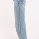 Light Blue Wide Leg Denim Jeans