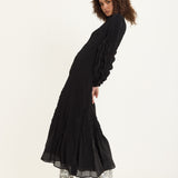 Curly Faux Fur Hat in Chocolate Brown