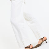 Off-White Wide Leg Jeans