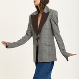 Oversized Wool Tailored Jacket
