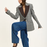Oversized Wool Tailored Jacket