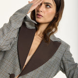 Oversized Wool Tailored Jacket