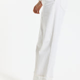 Off-White Wide Leg Jeans