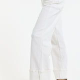 Off-White Wide Leg Jeans