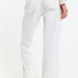 Off-White Wide Leg Jeans
