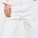 Off-White Wide Leg Jeans