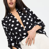Mono Spot Relaxed Button Shirt