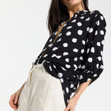 Mono Spot Relaxed Button Shirt