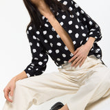 Mono Spot Relaxed Button Shirt