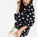 Mono Spot Relaxed Button Shirt