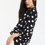 Mono Spot Relaxed Button Shirt