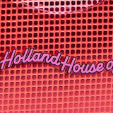 House Of Holland Lip Shape Shoulder Bag In Pink With Acrylic Front