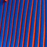 House Of Holland Orange And Blue Knitted Mini Skirt