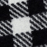 House Of Holland Skirt In Black & White Check