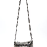 House Of Holland Recycled Metallic Silver Cross Body Bag