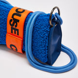 House Of Holland Cross Body Bag In Teddy Dark Blue And Orange