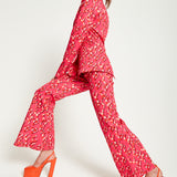 House Of Holland Pink Flame Clashing Colours Blazer
