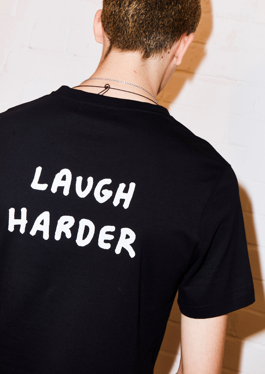 @amberibarreche 'Cry Hard Laugh Harder' tee