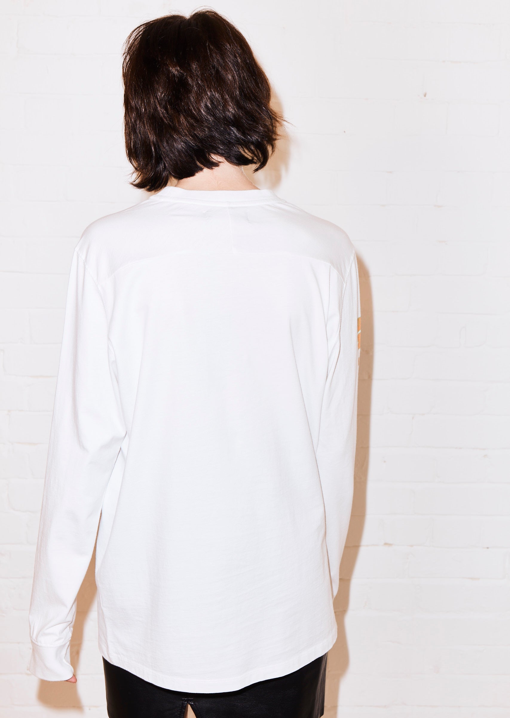 @shesvague 'Obsessed' White Long Sleeve Tee by House of Holland