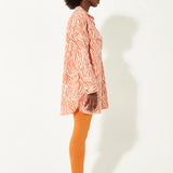 House of Holland Zebra Print Shirt Dress