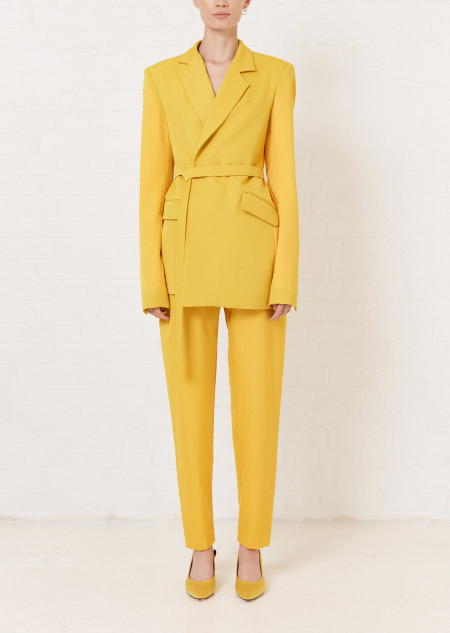 Yellow Tailored Trouser