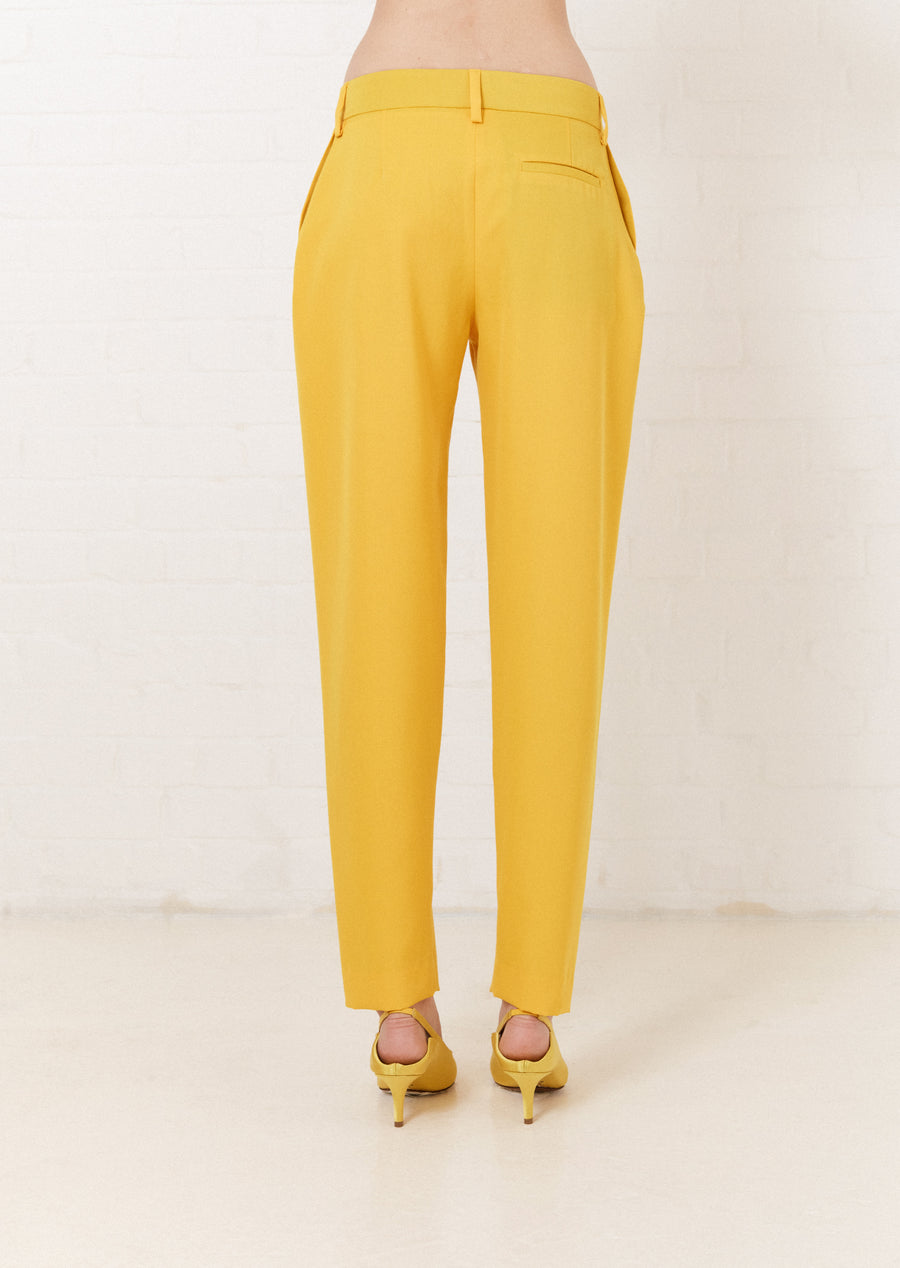 Yellow Tailored Trouser