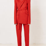 House of Holland Red Tailored Suit Jacket