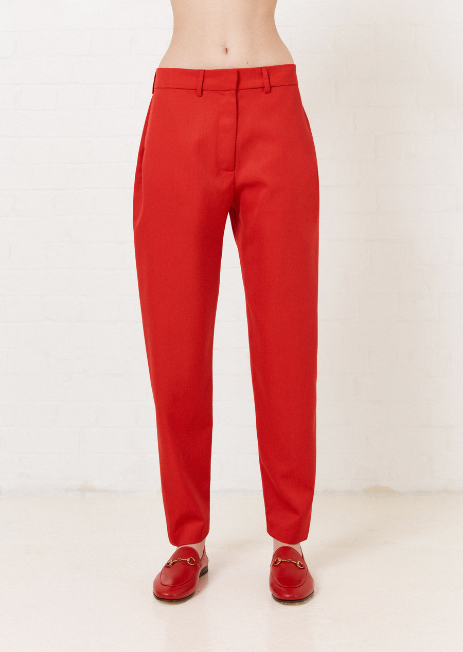 Red Tailored Trouser