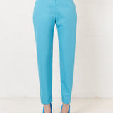 House of Holland Turquoise Tailored Trouser