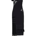 Black Ripstop Slip Dress by House of Holland