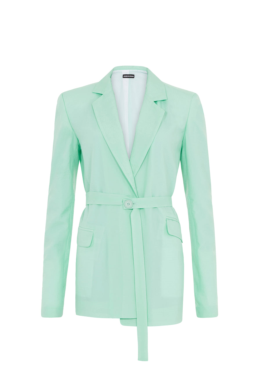 Ripstop Tailored Jacket (Mint Green) by House of Holland