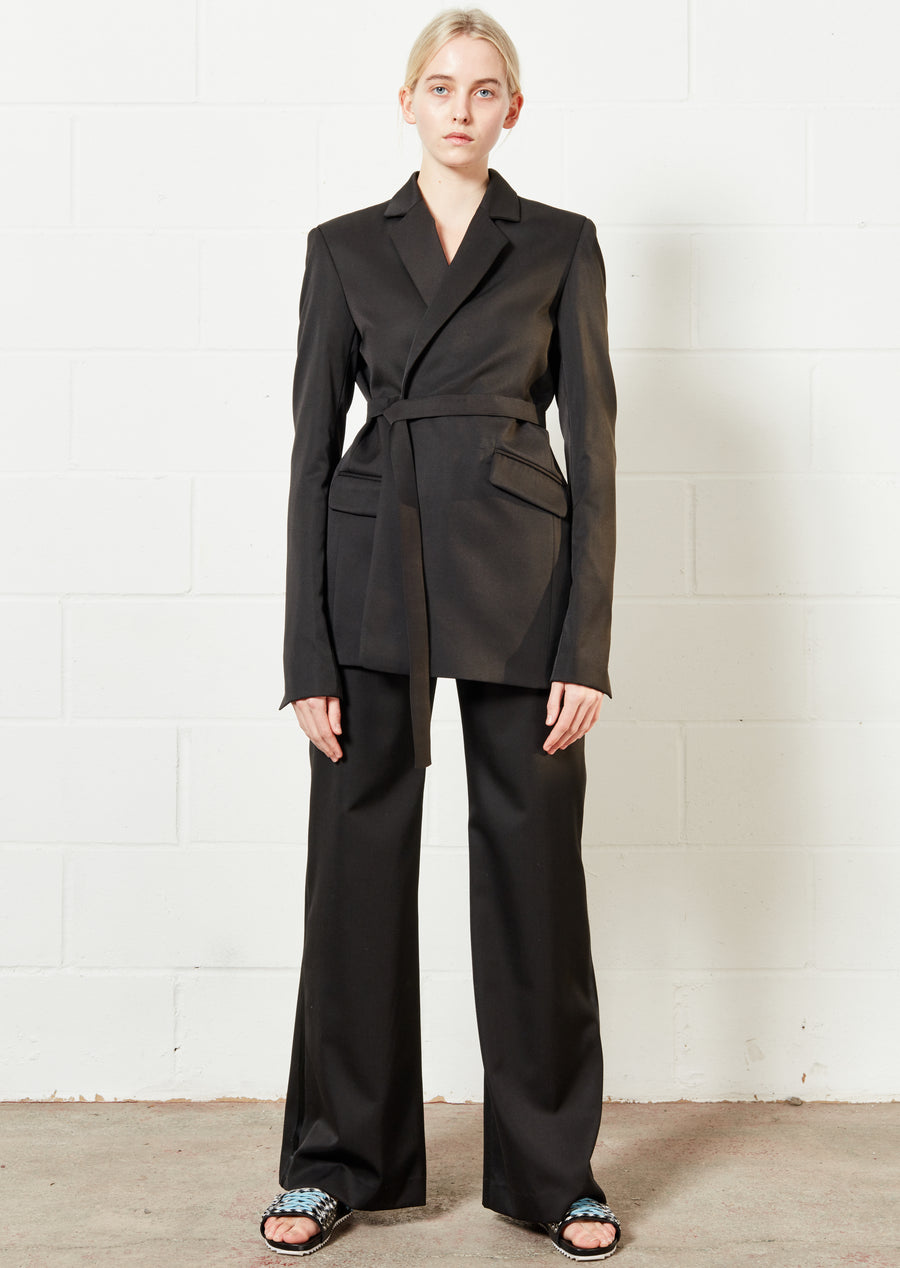 Black Wide Leg Trouser