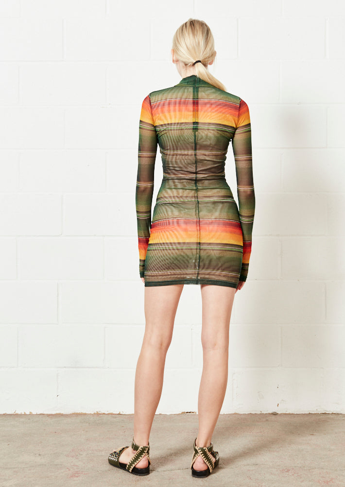 Mesh Mini Dress