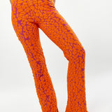 House Of Holland Duo Trouser In Orange