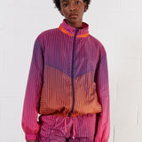 House of Holland Andrew Brischler Neon Print Track Top (Pink & Orange)