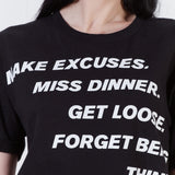 House of Holland x Max Wallis Excuses Tee