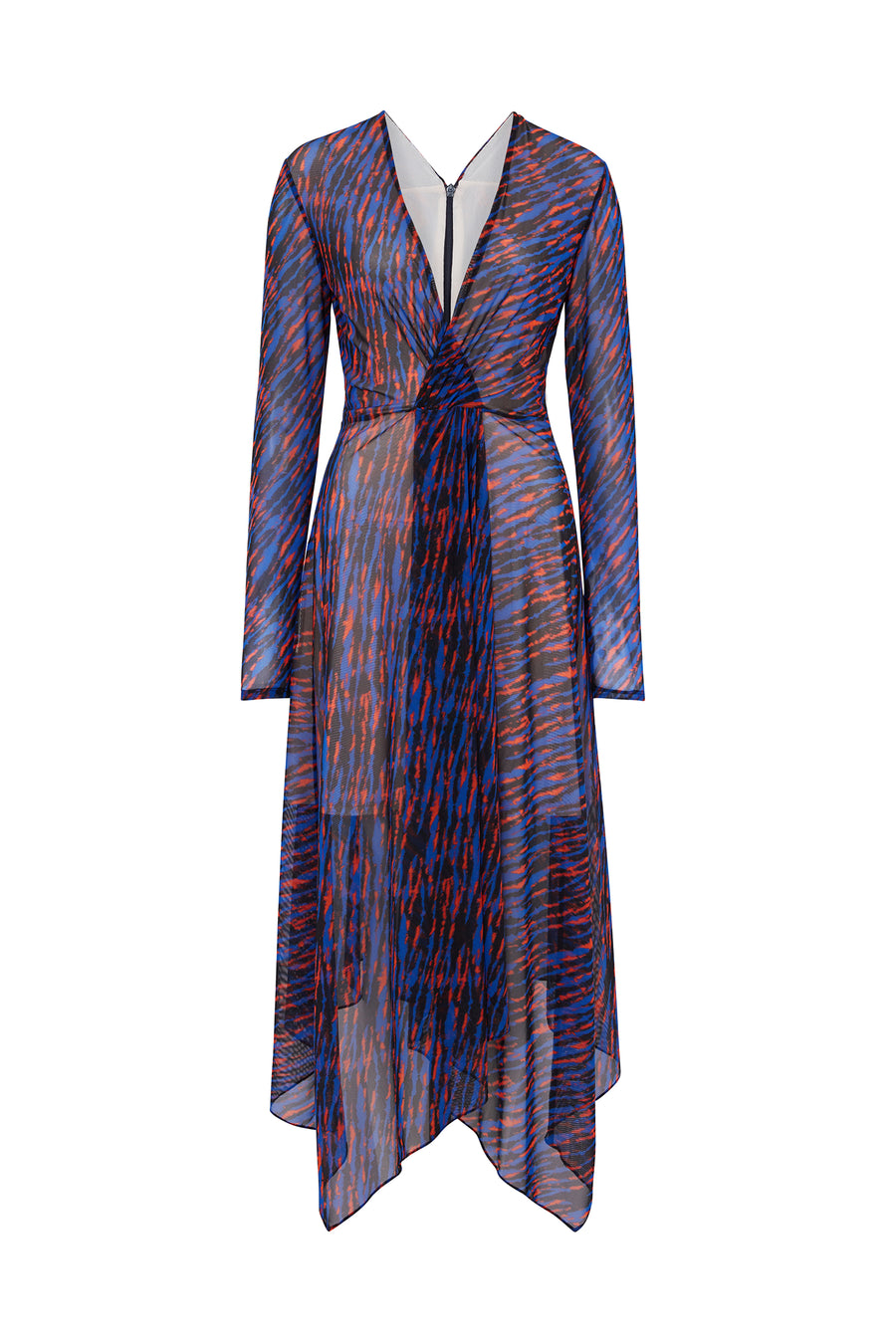 Knot Tie Midi Dress