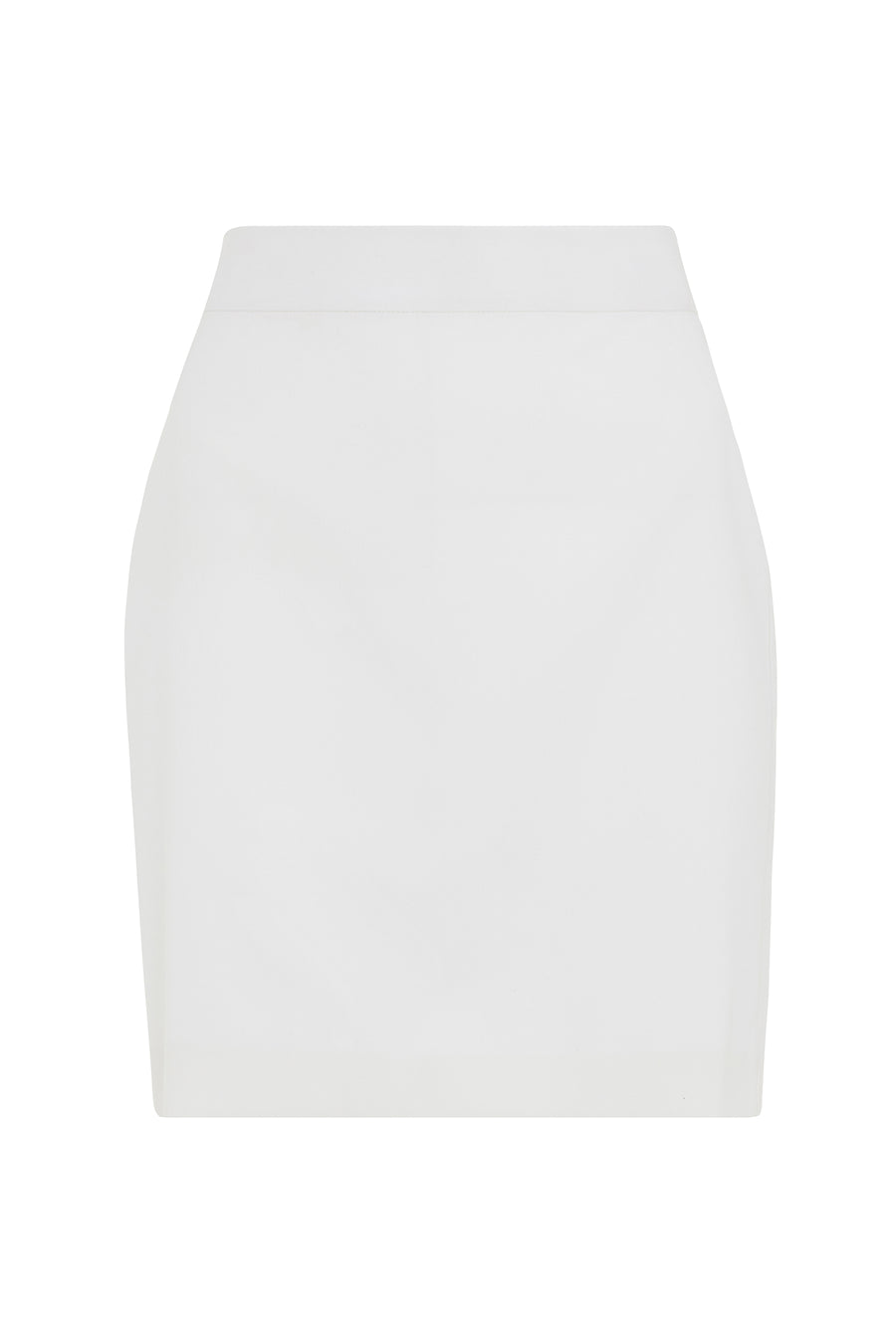 White Suit Mini Skirt
