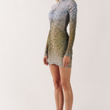 House of Holland Ombre Lace Mini Dress