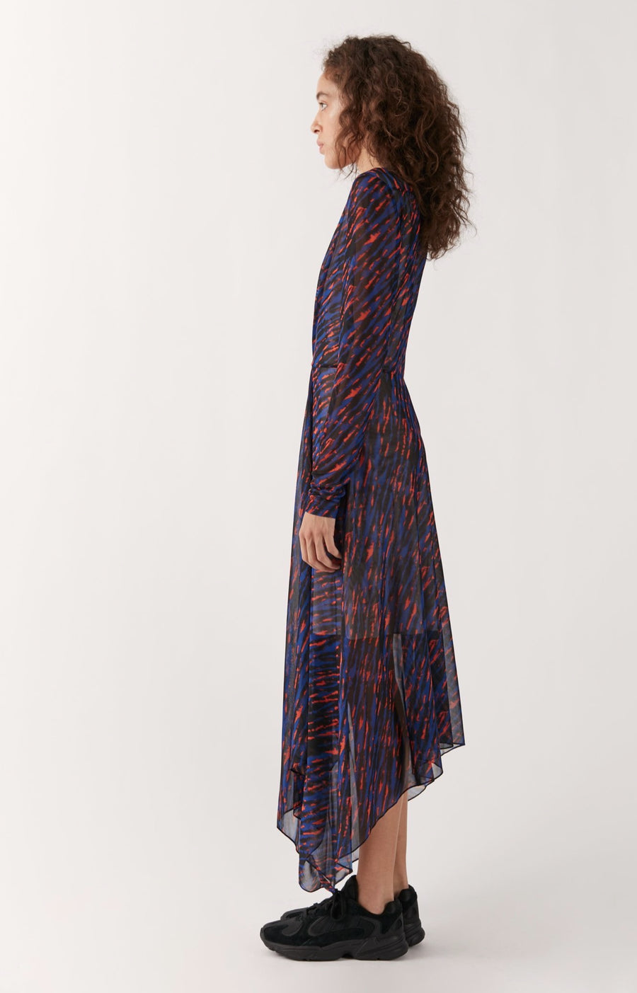 Knot Tie Midi Dress