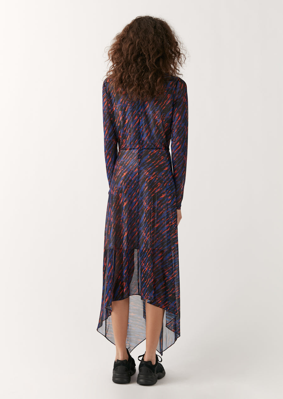 Knot Tie Midi Dress