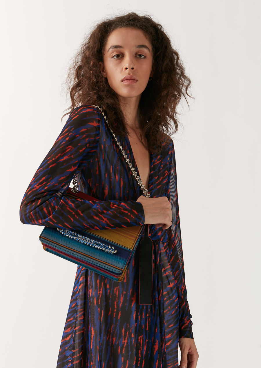 Knot Tie Midi Dress