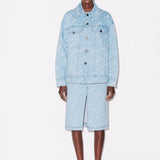 House of Holland Monogram Denim Jacket