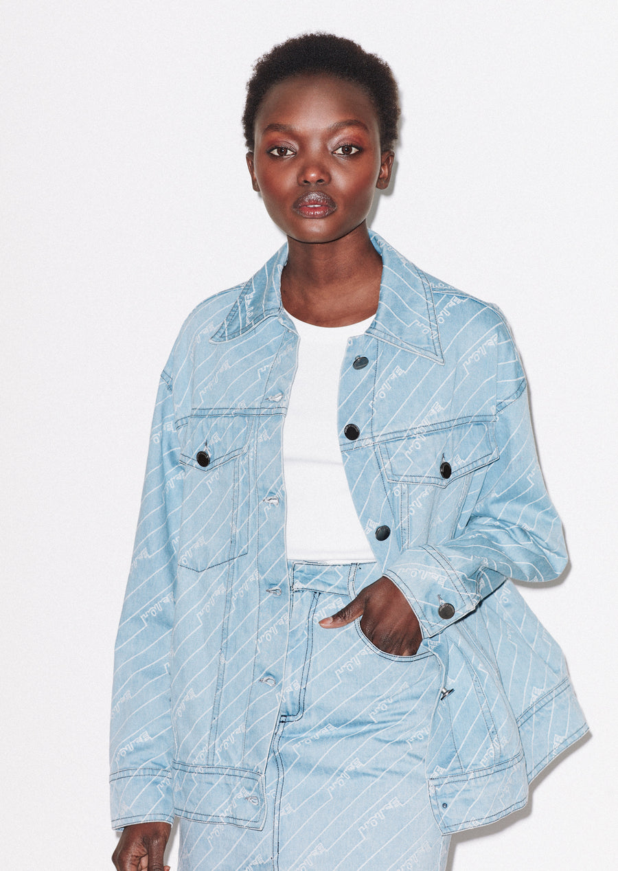 Monogram Denim Jacket