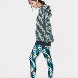 House of Holland HOH X Speedo Muted Cheetah Stripe Leggings