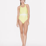 House of Holland HOH X Speedo Soundwave Swimsuit (Lime)