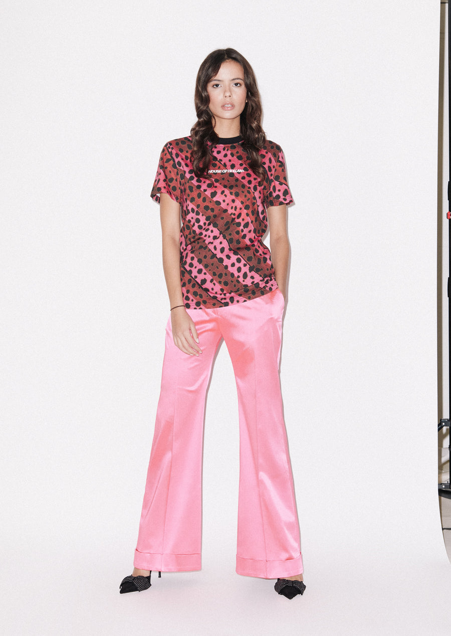 Stripe Cheetah Tee